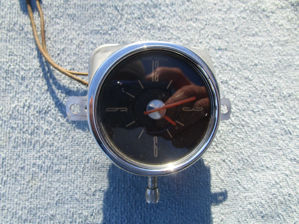 1949 - 1950年福特豪华仪表板时钟  — 第 2/3 张图片