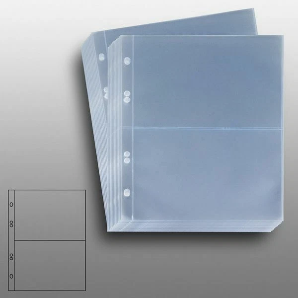 Prophila Postkarten-Hüllen 20 Stück klar