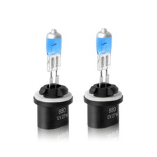 2pc 880 Halogen Fog Light Bulbs 4200k Warm White 890 892 893 899 Plug And Play
