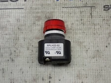 Ledtronics RPLH22-02-01-02 RPLH22-02 22mm Lamp Holder Red