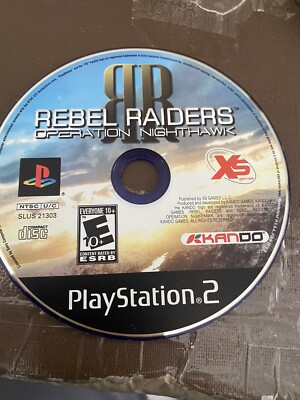 rebel raiders operation nighthawk ps2 Disc Only