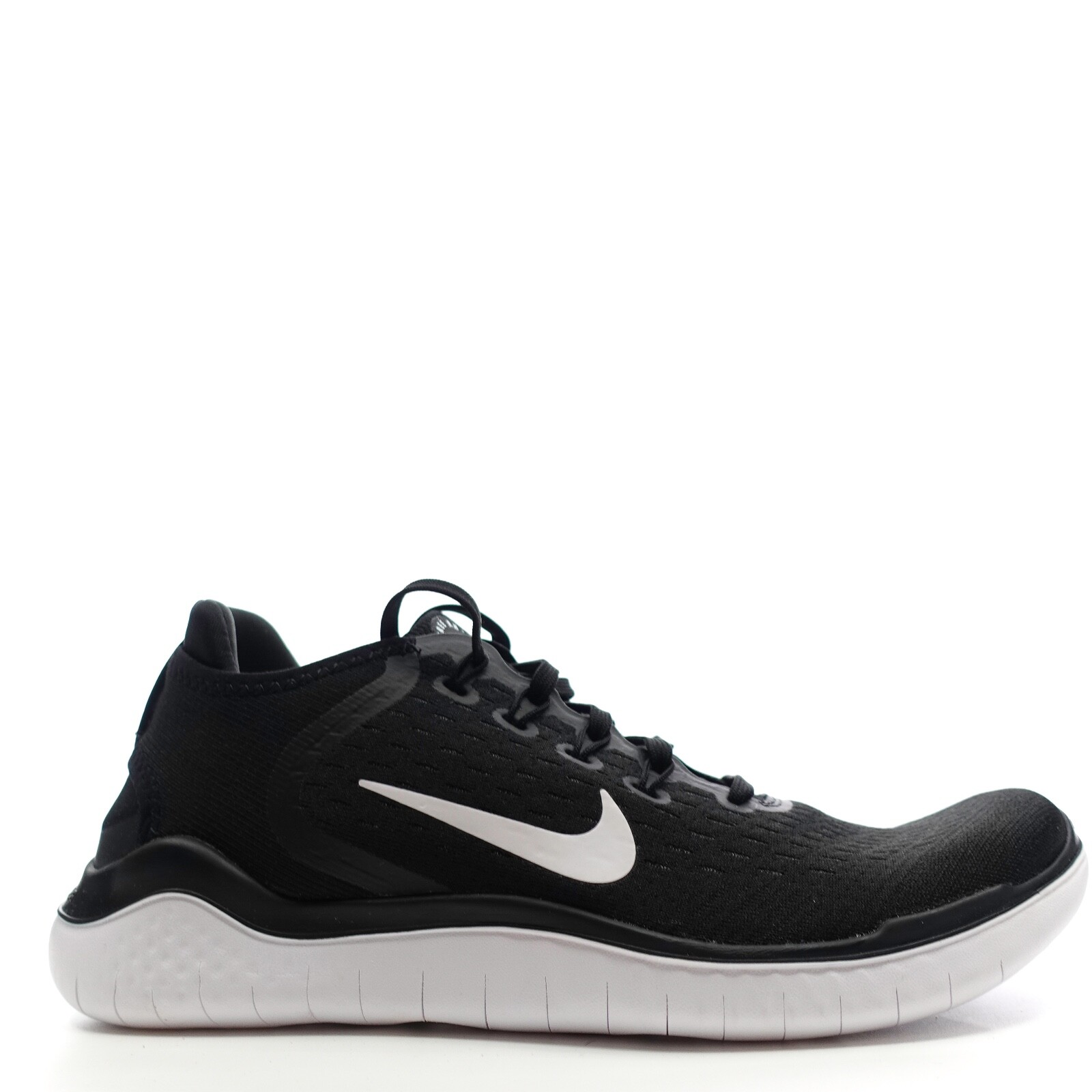 Mens Size Nike Free RN 2018 Black White Running Shoe 942836-001