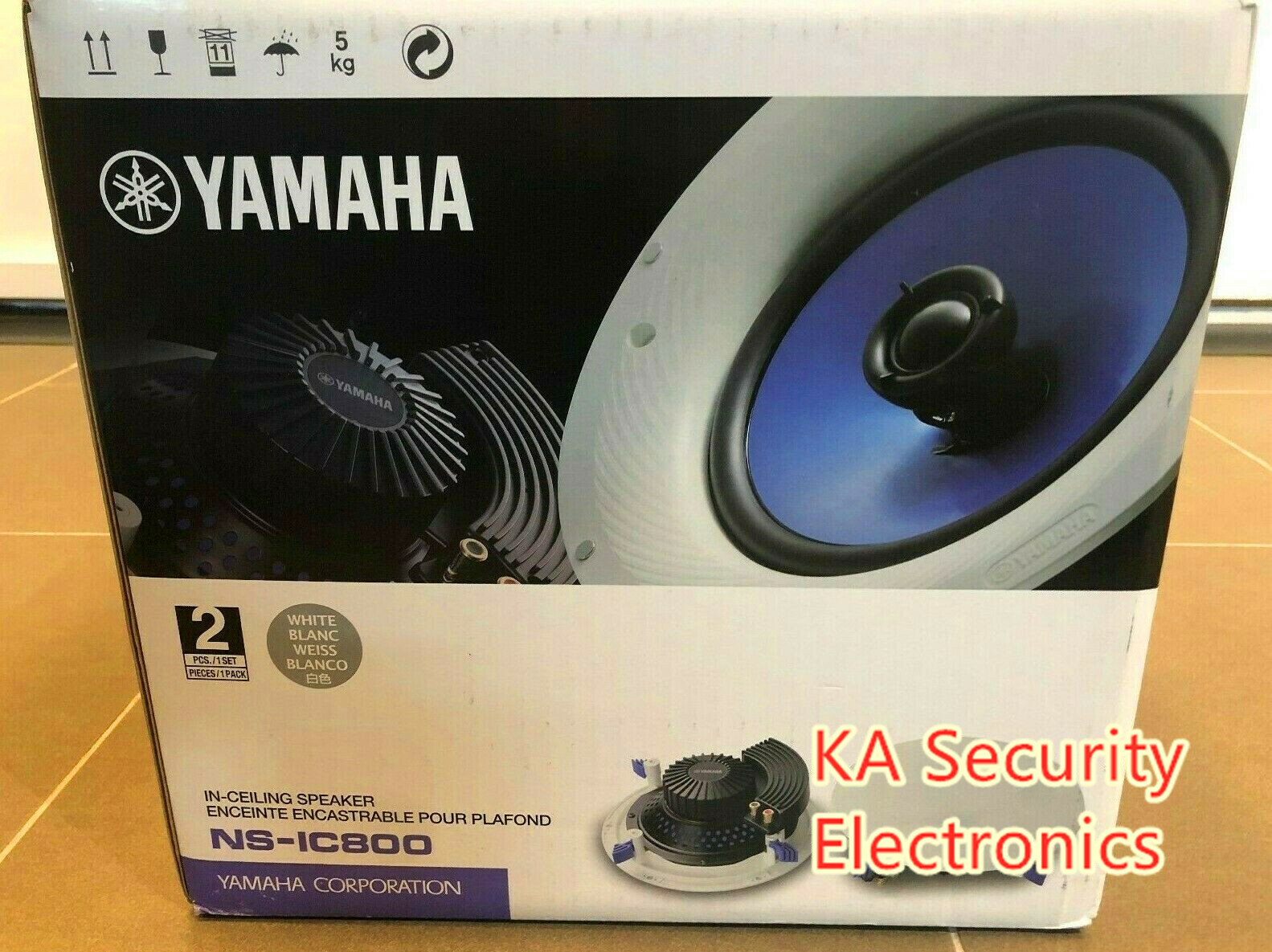 Yamaha Ns Ic800 8 In Ceiling Speaker Shelly Lighting