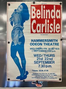 Belinda Carlisle Leinwand Poster - 30x45cm Wanddekoration