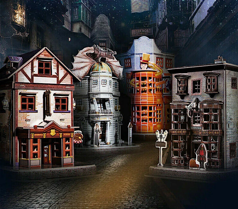 Harry Potter Hogwarts Express and Diagon Alley 3D Puzzle 