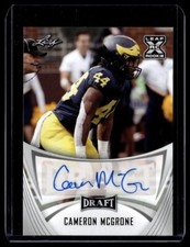 2021 LEAF DRAFT AUTO CAMERON MCGRONE