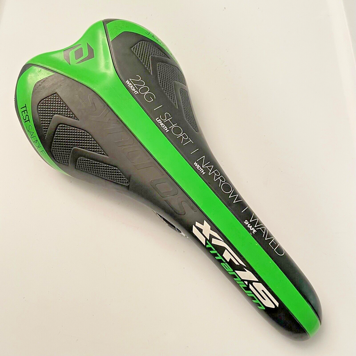 Syncros XR Titanium Test Saddle Hollow Ti Rail 220g Short Narrow Bike  Seat