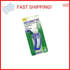 Nicorette 2 mg Mini Nicotine Lozenges to Help Quit Smoking - Mint Flavor Stop Sm