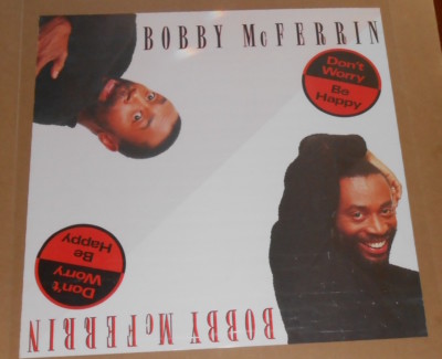 Bobby McFerrin Don t Worry Be Happy Poster Original Vintage RARE 24x24