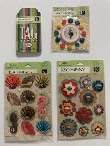 K & Company 12x12 Scrapbook Kit-Variations-Sea Glass, Baby Boy, Poppy Seed, More - Picture 25 of 84