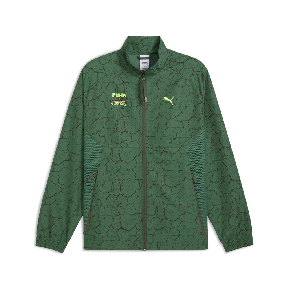 PUMA X Teenage Mutant Ninja Turtles Pumatech Relaxed Full Zip Track Jacket Mens