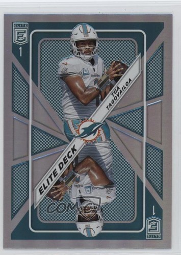 2023 Panini Donruss Elite Elite Deck Tua Tagovailoa #ED-7 1i5d - Picture 1 of 3