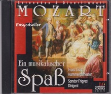 MOZART EIN MUSIKALISCHER SPASS CD AUS DEM JAH...