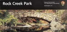 Vintage 2009 ROCK CREEK PARK - DC   NATIONAL PARK SERVICE UNIGRID BROCHURE/MAP