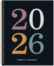 2026 Planner - Planner 2026 Weekly and Monthly, Jan. 2026 – Dec. 2026, 8.5" x 11