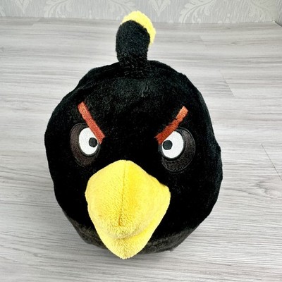 Angry Birds Bombe Plüsch schwarz 2010 Commonwealth selten Retro Gaming Sammlerstück