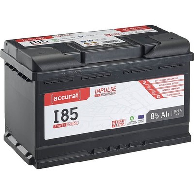 EFB Batterie 12V 85Ah 820A Autobatterie Starterbatterie Start Stop ersetzt 80Ah