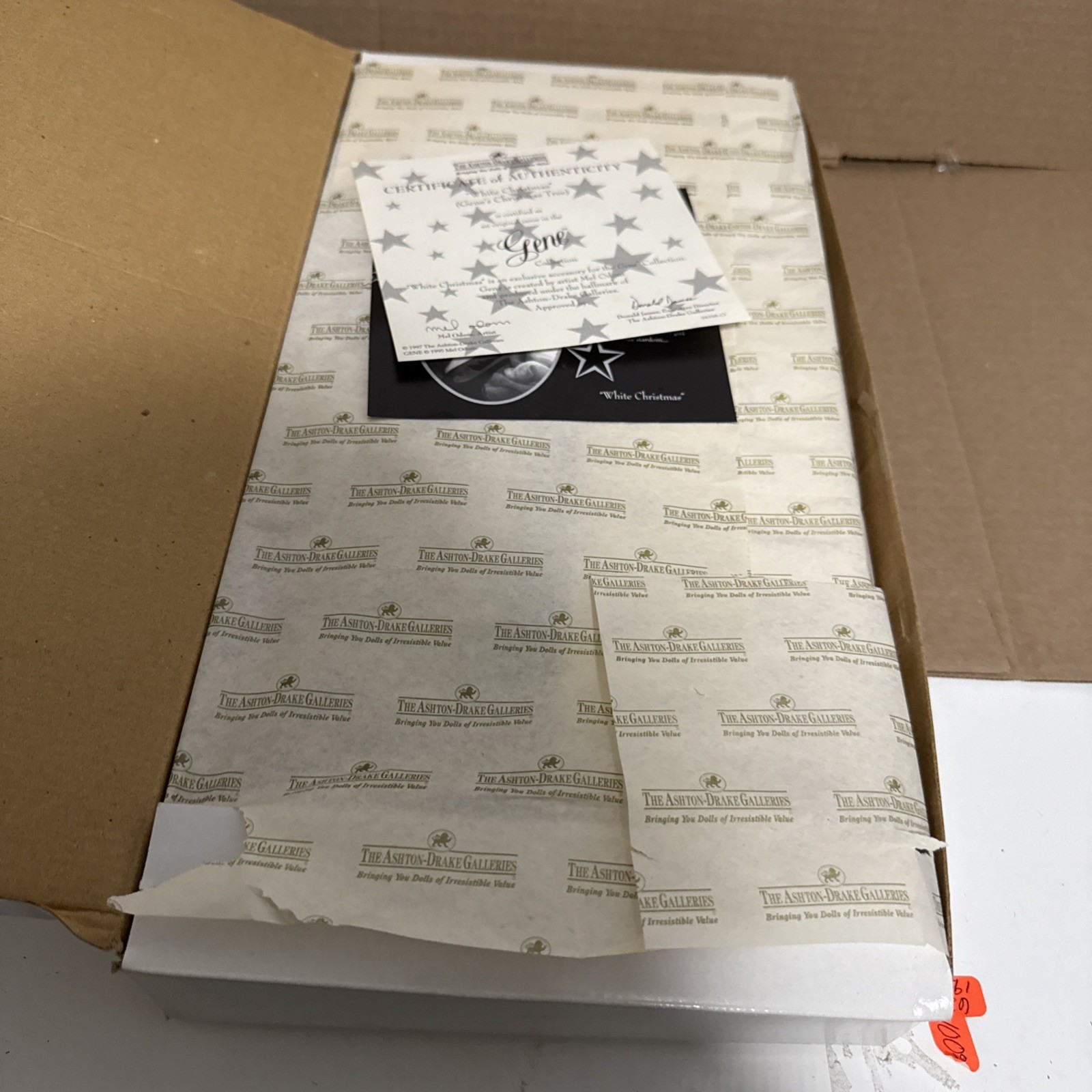 ASHTON DRAKE GENE MARSHALL White Christmas Tree Mel Odom Open Box Brand New