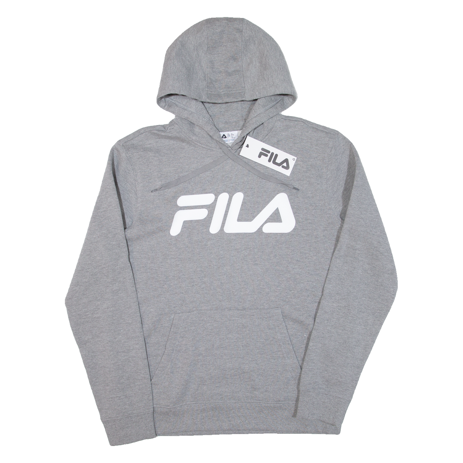 Felpa con cappuccio FILA uomo grigia L