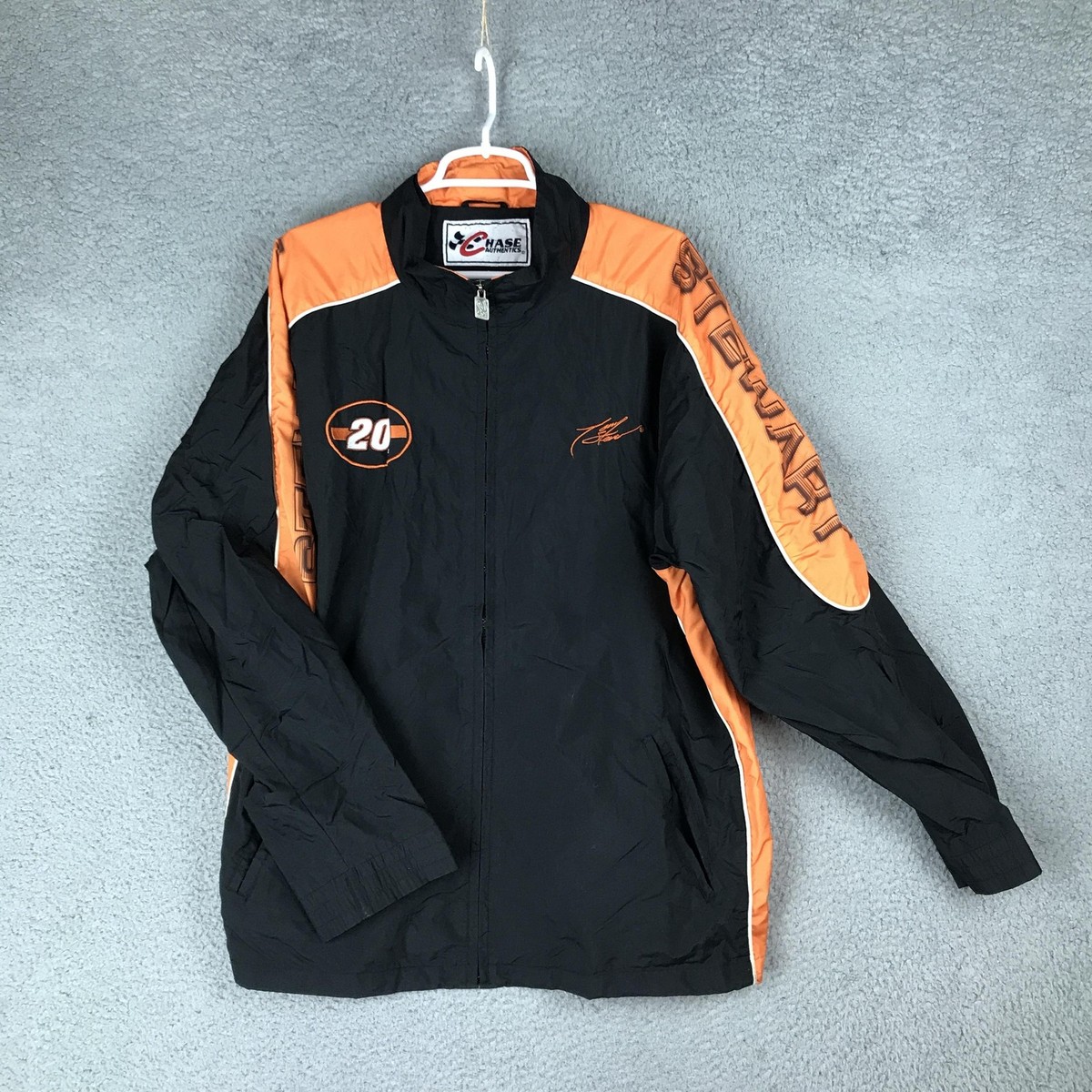 Tony Stewart Jacket Mens XL NASCAR Racing Chase Authentics 20 Car 