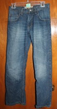 LEE Boys' Size 16 RELAXED BOOTCUT JEANS - EUC