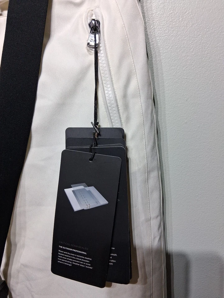 Pantalones de esquí Bogner para mujer blancos aislados talla M nuevos con etiquetas  Foto 3 de 4