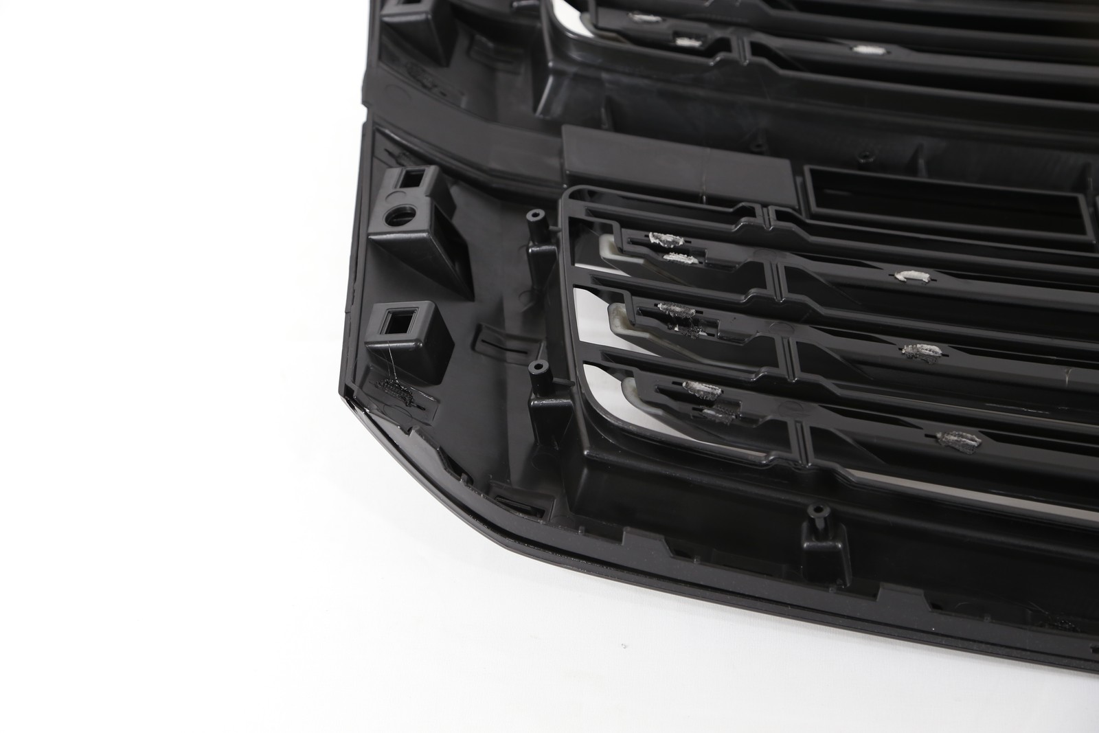 For Chevrolet Chevy Tahoe/Suburban LTZ 2015-2020 Front Upper Grille Glossy Black