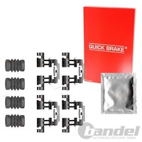 Quick Brake MONTAGE-SATZ BremsbelÄGe ZubehÖR Hinten Passend FüR Mazda 3 Opel COR