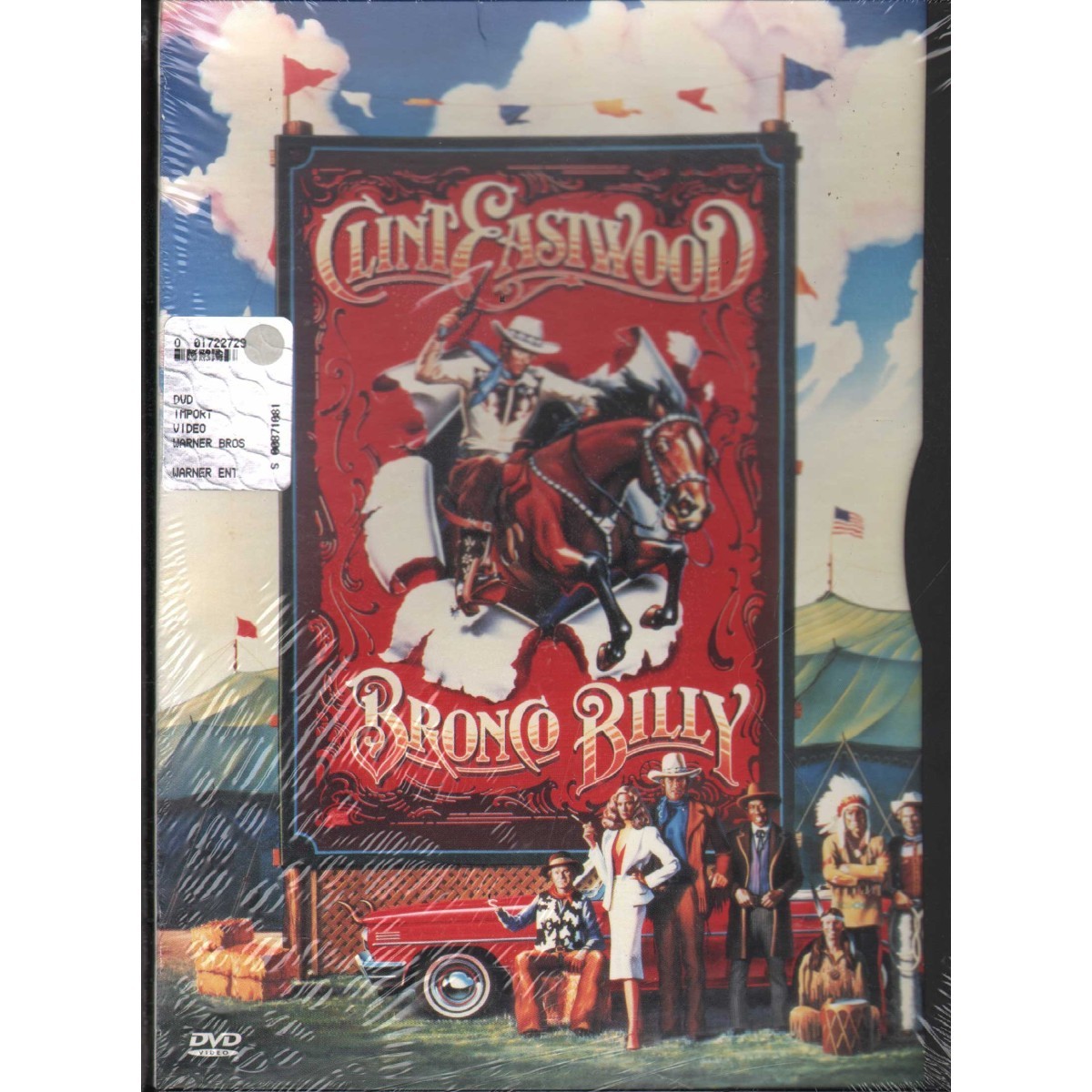 Bronco Billy DVD Clint Eastwood Warner - Z818588 Sealed