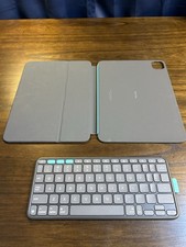 Logitech Flip Folio, Custodia Tastiera per iPad Pro 11 Pollici e iPad Air 11 Pollici