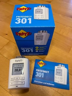 AVM FRITZ! DECT 301 Funk Heizkörperthermostat Weiß