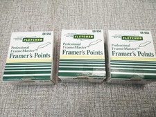 Fletcher 08-950 Framer's Points 3000  For FrameMaster 07-500 / 5/8" 3PK USA