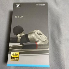 Sennheiser IE 600 Wired Audiophile Headphones Silver Confirmed Operation used JP