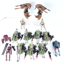Star Wars Prequel Clone War Complete Battle Droid STAP Figure x11 Lot Army