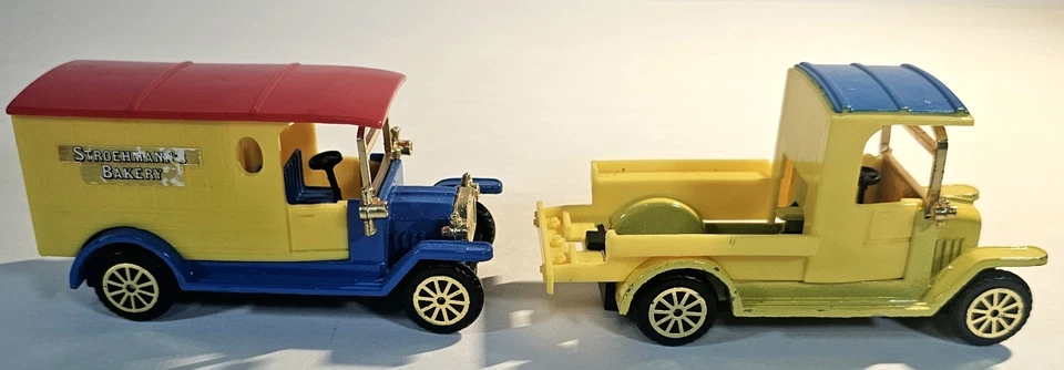 Camión de reparto vintage lote diecast Sunoco Gas & Oils y panadería Stroehmann's Foto 2 de 4