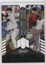 2022 Absolute Historical Duals Retail Green Andy Pettitte Roger Clemens 1o1f