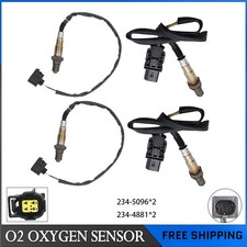 4X Oxygen 02 Sensor Up+Down For Mercedes-Benz...
