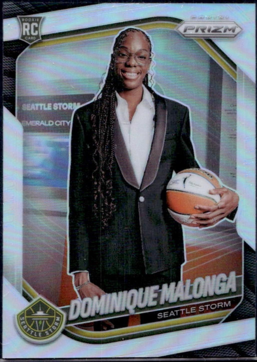2025 Panini Prizm WNBA #144 Dominique Malonga Seattle Storm RC