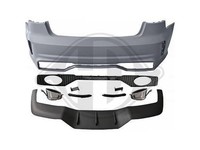 SportstoßStange Hinten Rennsport-Optik FüR Audi A3 2012-2016