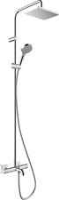 Hansgrohe 2628400 Vernis Shape Thermostatic Shower system with bath fill