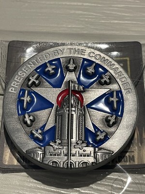 12th Flying Training Wing Challenge Coin Base Commander Coin Randolph AFB - Rare
