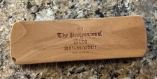 Vintage SHOE SHINE BRUSH The Professional "100 Horsehair Atco Made in Israel