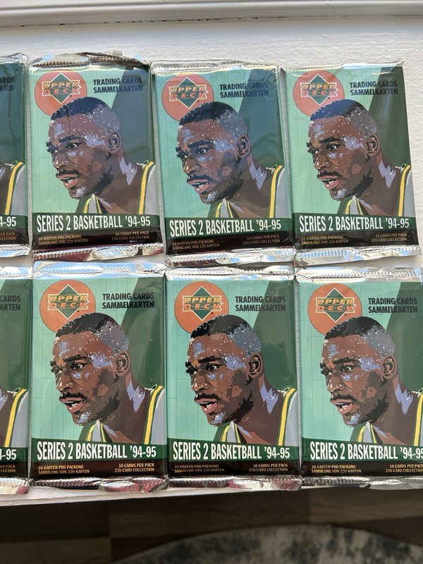 1994-95 Upper Deck Collectors Choice Series 2 Basketball Lot of (5) Sealed Packs