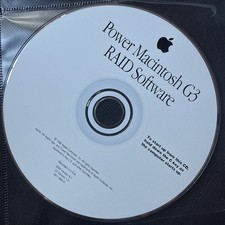 Apple Macintosh G3 RAID Software SSW Version 8.1 CD Version 1.0 691-1965-A