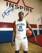 Michael Foster Jr. Signed 8x10 Photo Auto 76ers Wizards NBA Autograph COA PROOF