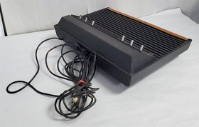 D-460 VINTAGE ATARI 2600 VIDEO COMPUTER SYSTEM BUNDLE-CONTROLLERS, JOYSTICKS, +!