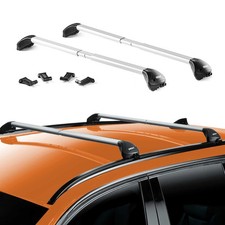 Dachträger Grundtäger für Seat Tarraco 2018-2024 100kg Aluminium Silber 2x ABE