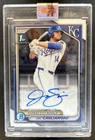2024 Bowman Draft Jac Caglianone Chrome Auto 1st Prospect #CPA-JC Royals