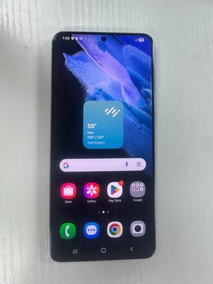 Samsung Galaxy S21+ Plus 5G SM-G996U - 128GB - Silver (Unlocked) Average Cond