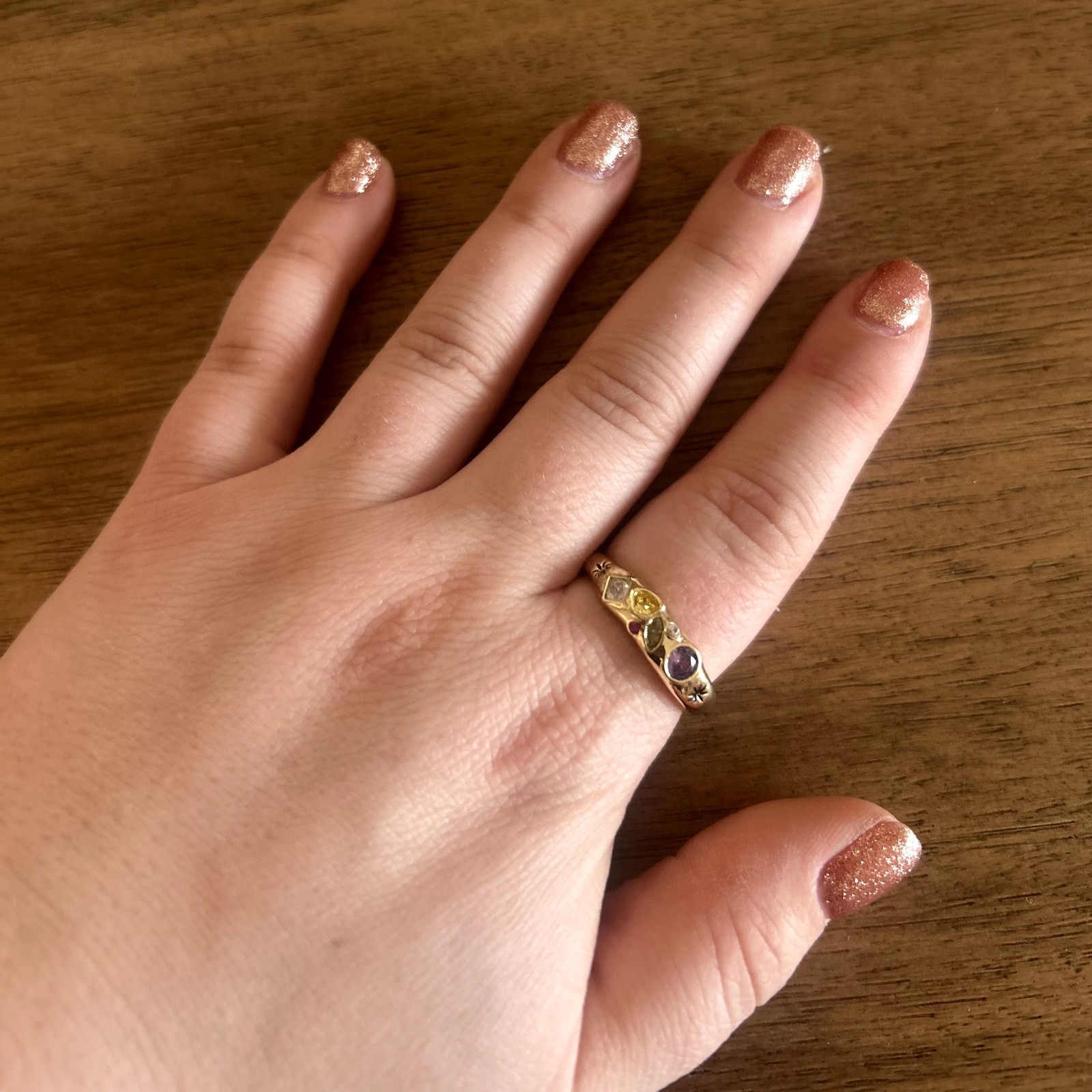 Multi Stone Ring - image 2